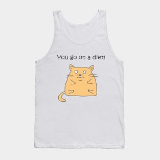 Body Positive Cat Tank Top